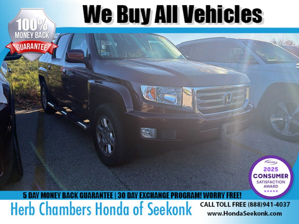 Used 2013 Honda Ridgeline RTS Truck Crew Cab