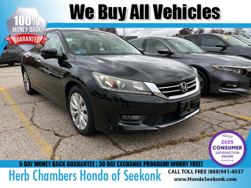 Used 2015 Honda Accord EX-L V-6 Sedan