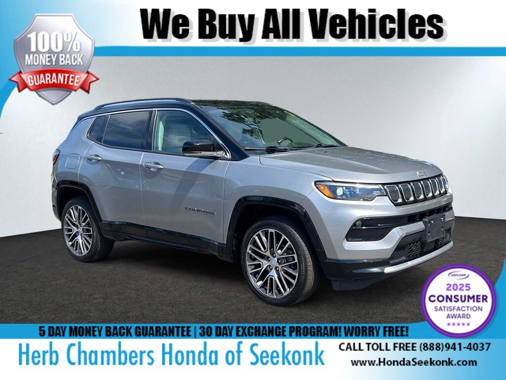 Used 2022 Jeep Compass Limited SUV