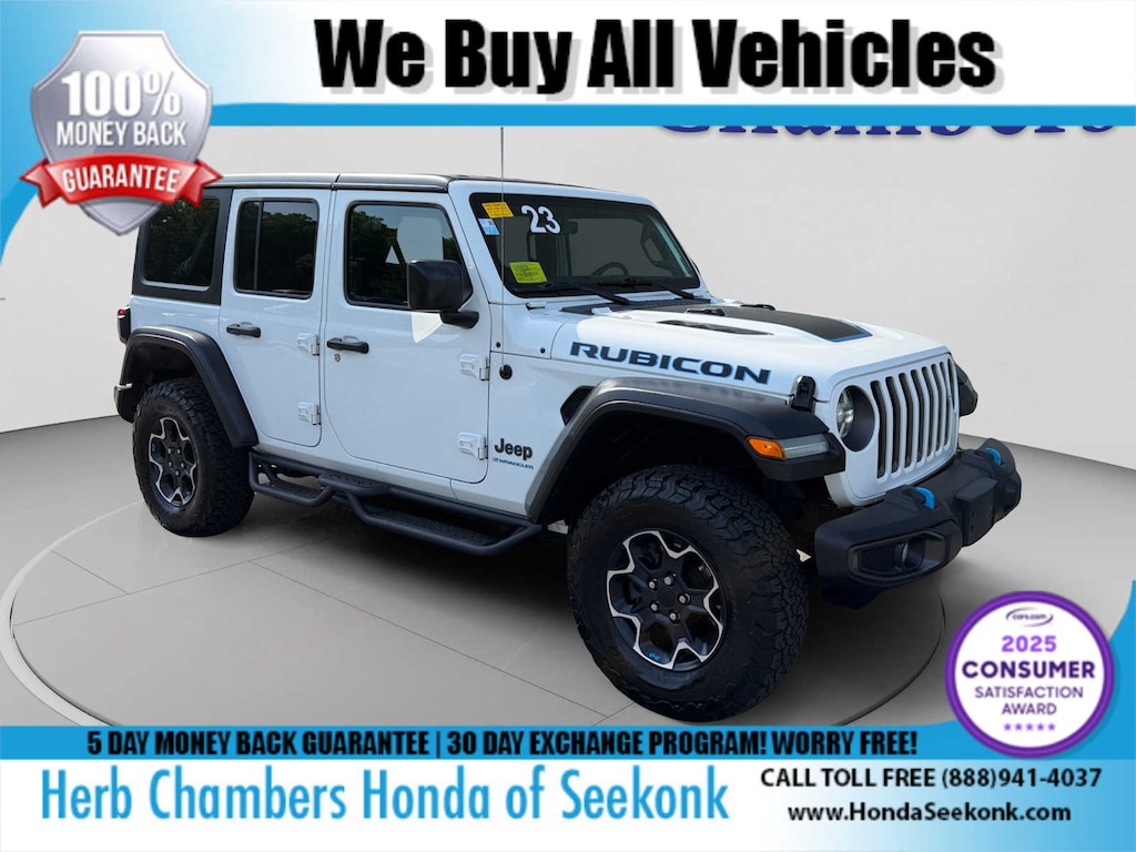 Used 2023 Jeep Wrangler 4xe Rubicon SUV
