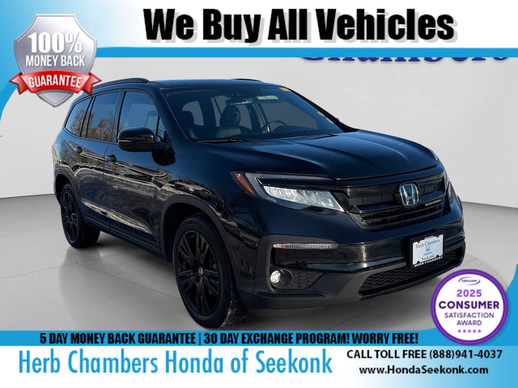 Used 2021 Honda Pilot Black Edition AWD SUV