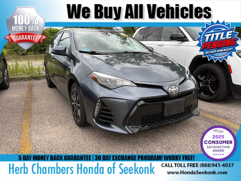 Used 2017 Toyota Corolla SE Sedan