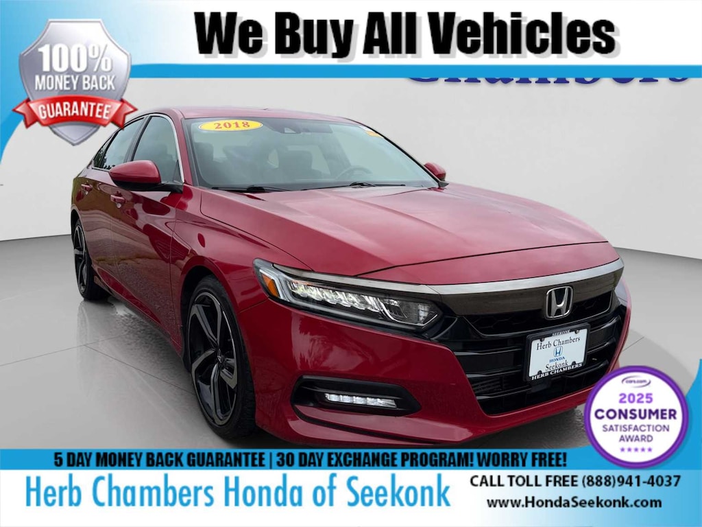 Used 2018 Honda Accord Sport Sedan