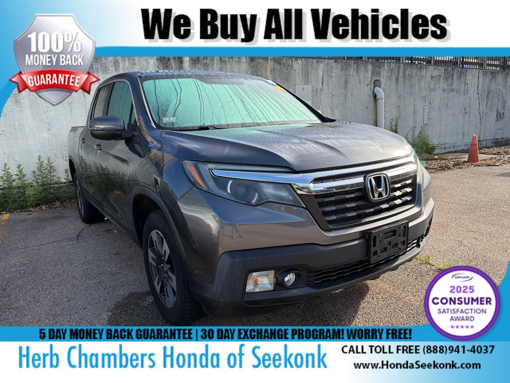 Used 2018 Honda Ridgeline RTL AWD Truck Crew Cab