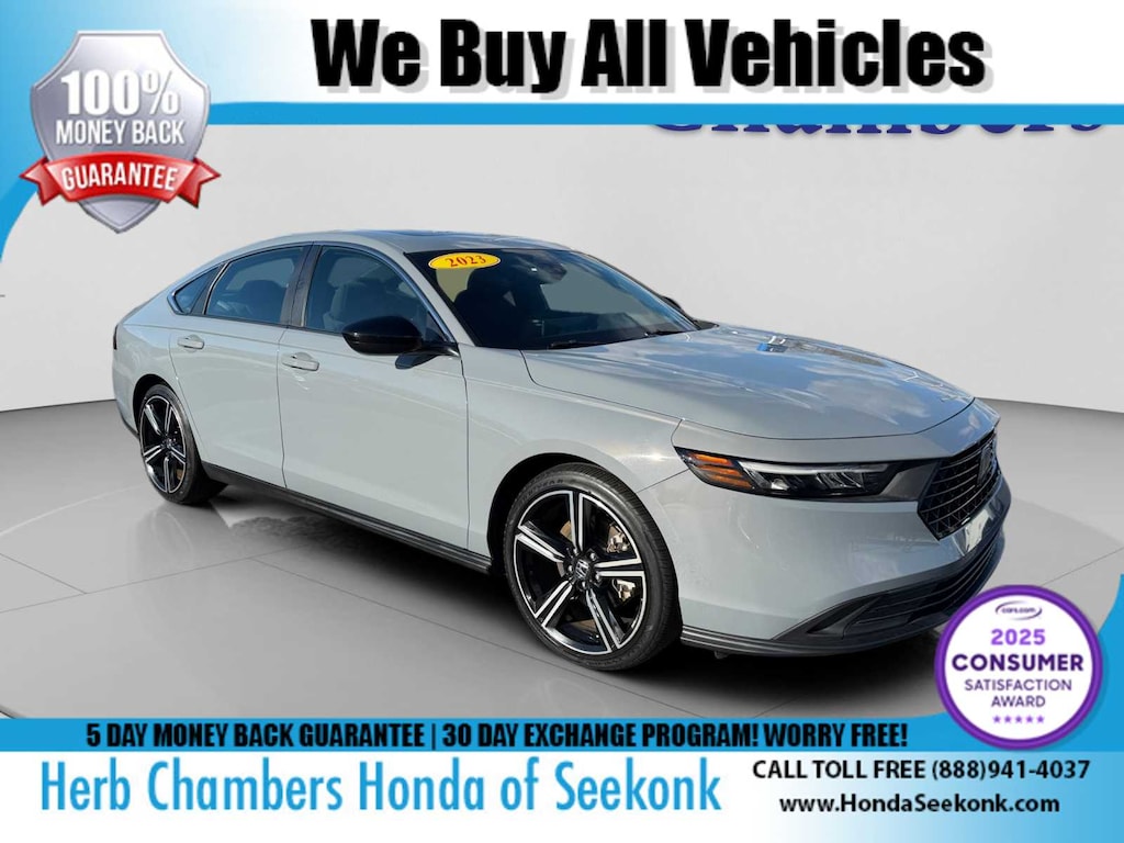 Used 2023 Honda Accord Hybrid Sport w/BSI Sedan