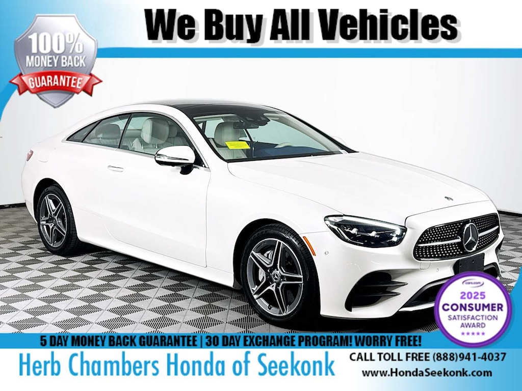 Used 2021 Mercedes-Benz E-Class E 450 4MATIC Coupe