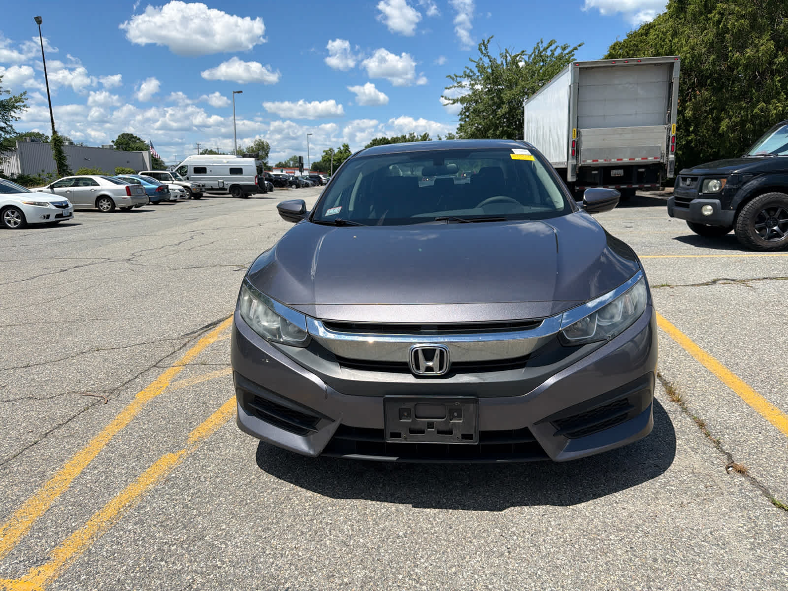 Used 2016 Honda Civic LX with VIN 19XFC2E59GE005541 for sale in Seekonk, MA