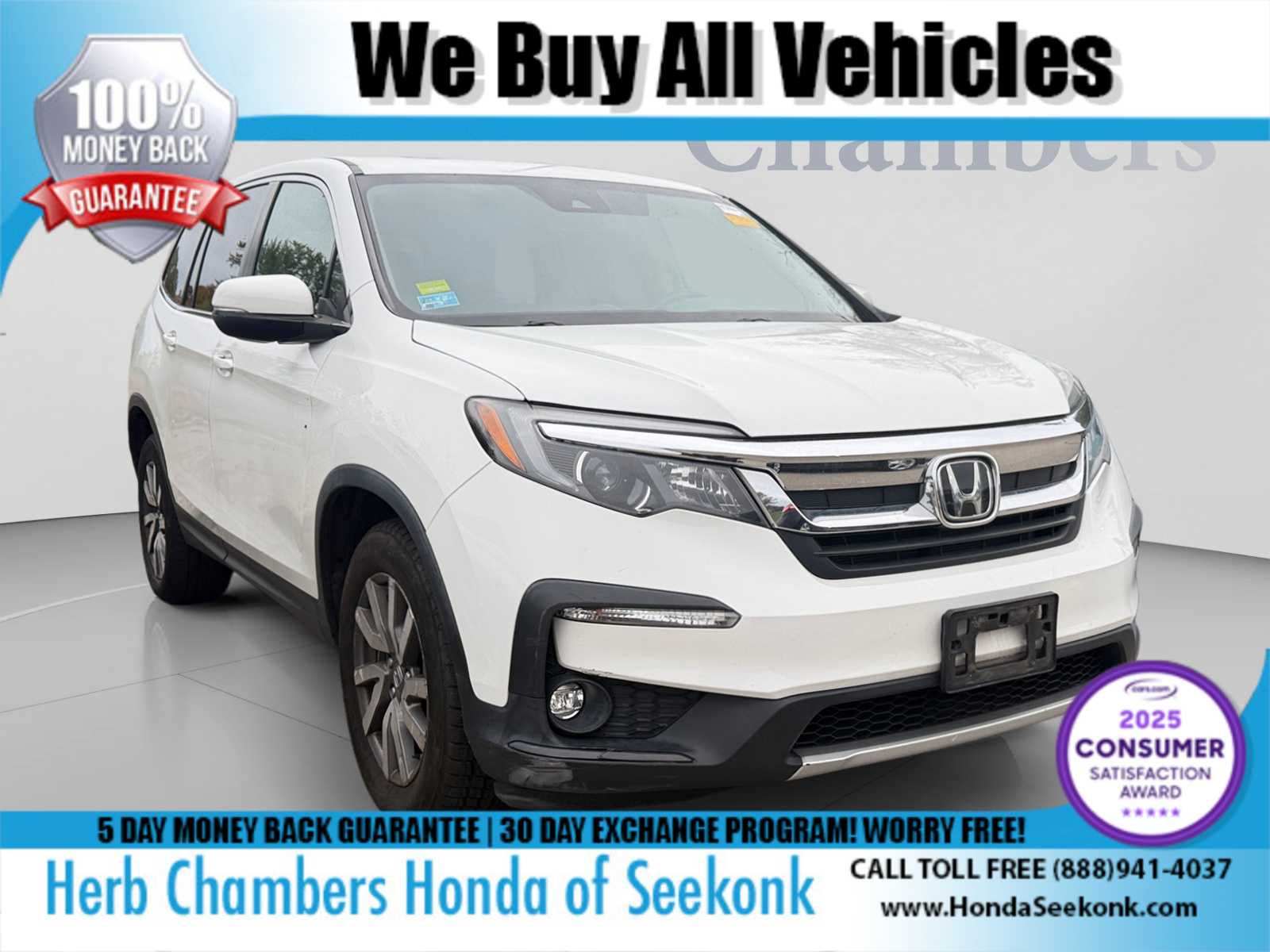 Used 2020 Honda Pilot EX-L AWD SUV