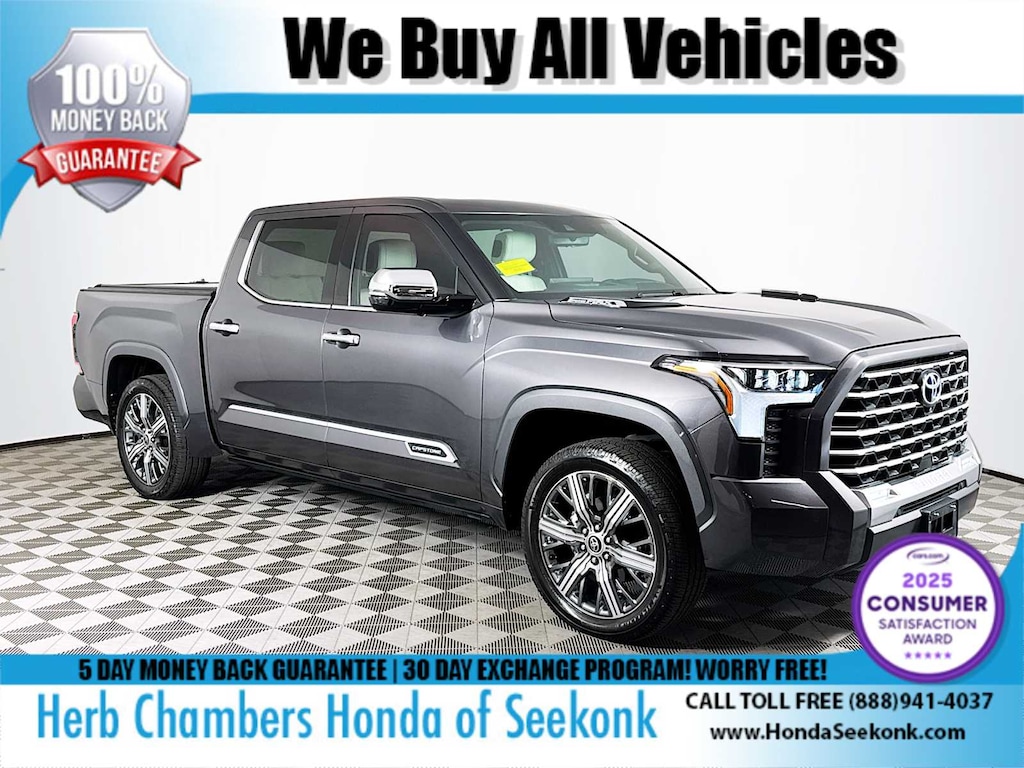 Used 2022 Toyota Tundra Hybrid Capstone Truck CrewMax