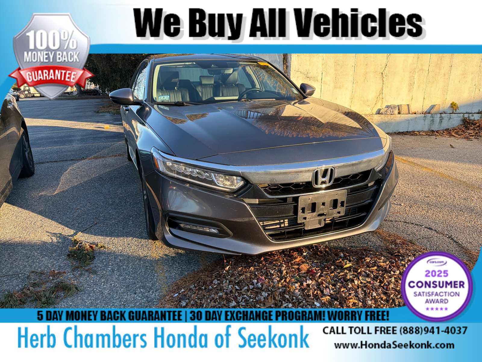 2018 Honda Accord EX-L's photo