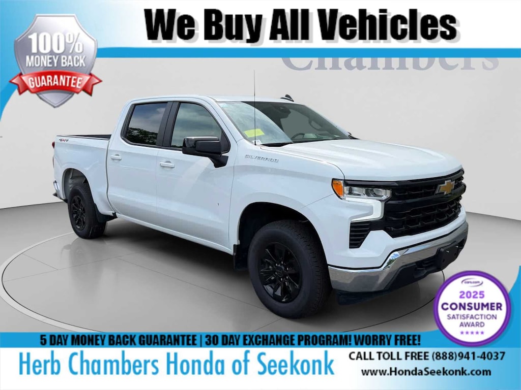 Used 2025 Chevrolet Silverado 1500 LT w/1LT Truck Crew Cab