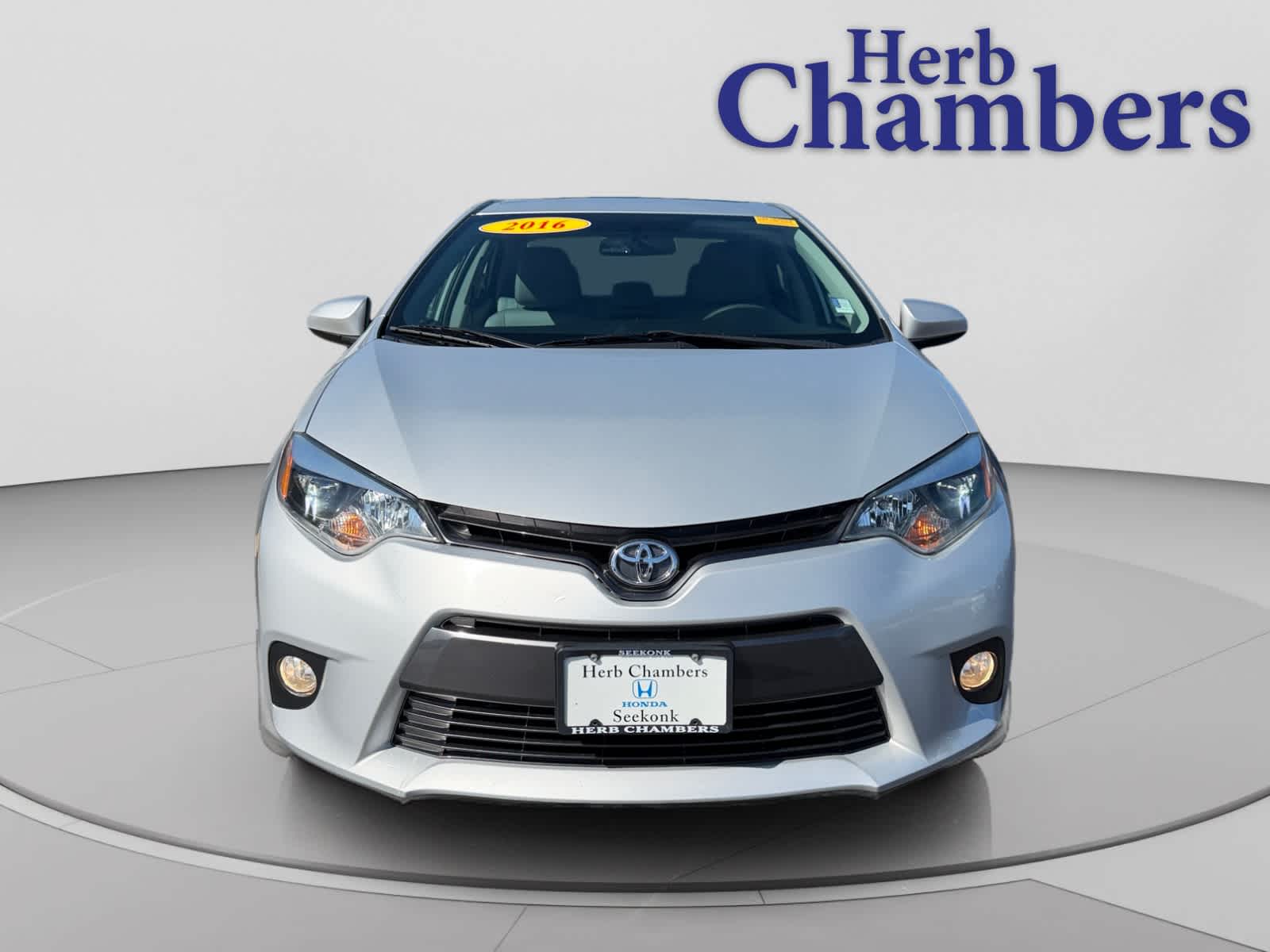 Used 2016 Toyota Corolla LE Plus with VIN 2T1BURHE9GC535667 for sale in Seekonk, MA