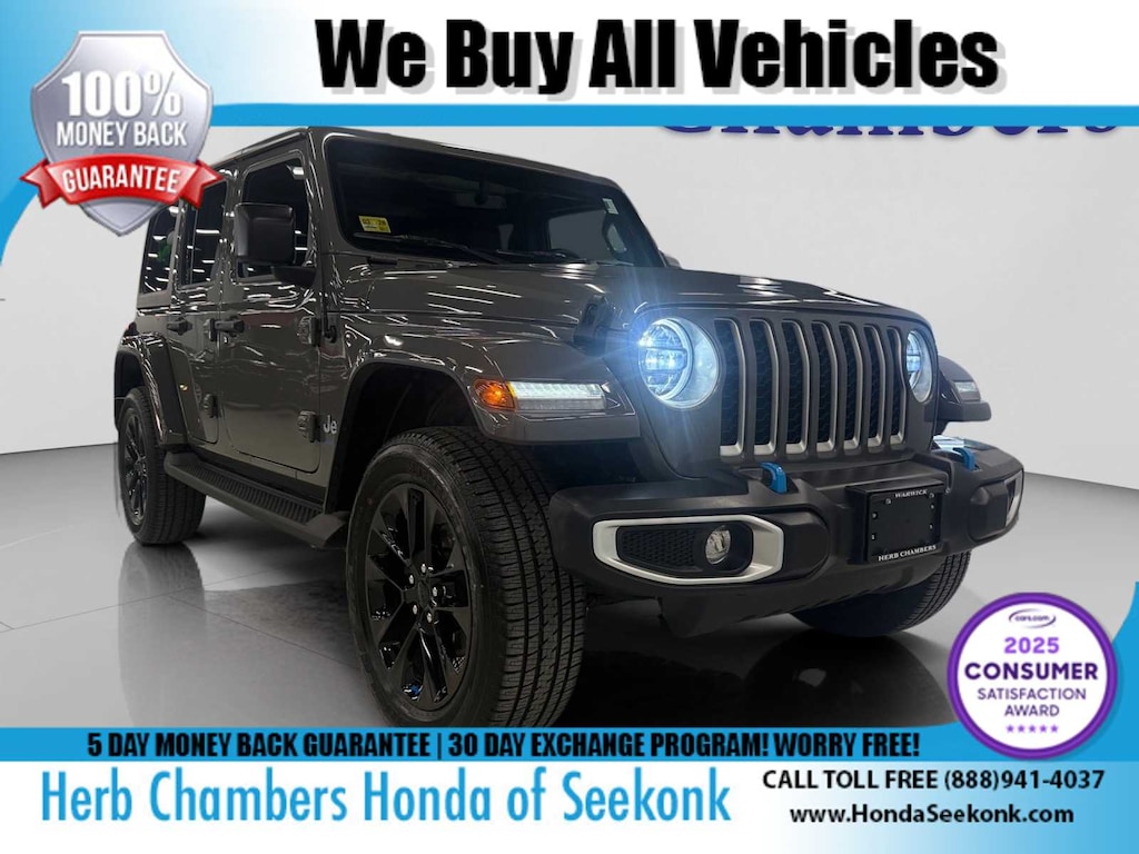 Used 2023 Jeep Wrangler 4xe Sahara SUV