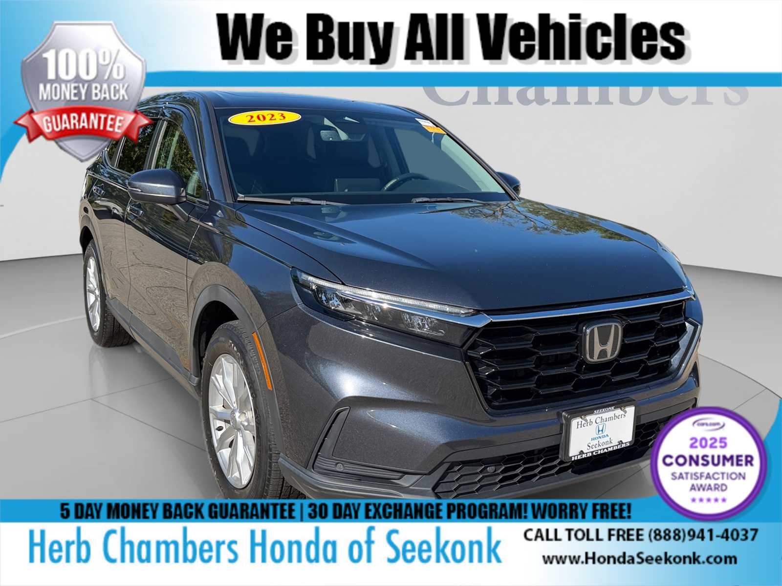 Used 2023 Honda CR-V EX-L w/BSI SUV