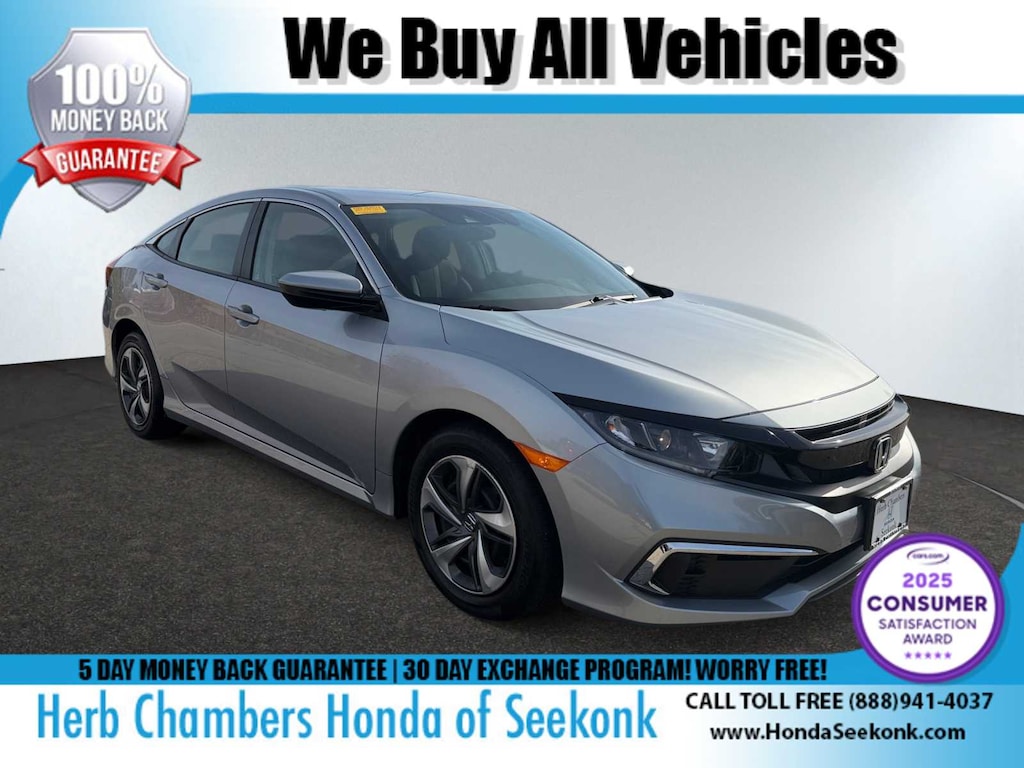 Used 2021 Honda Civic LX Sedan