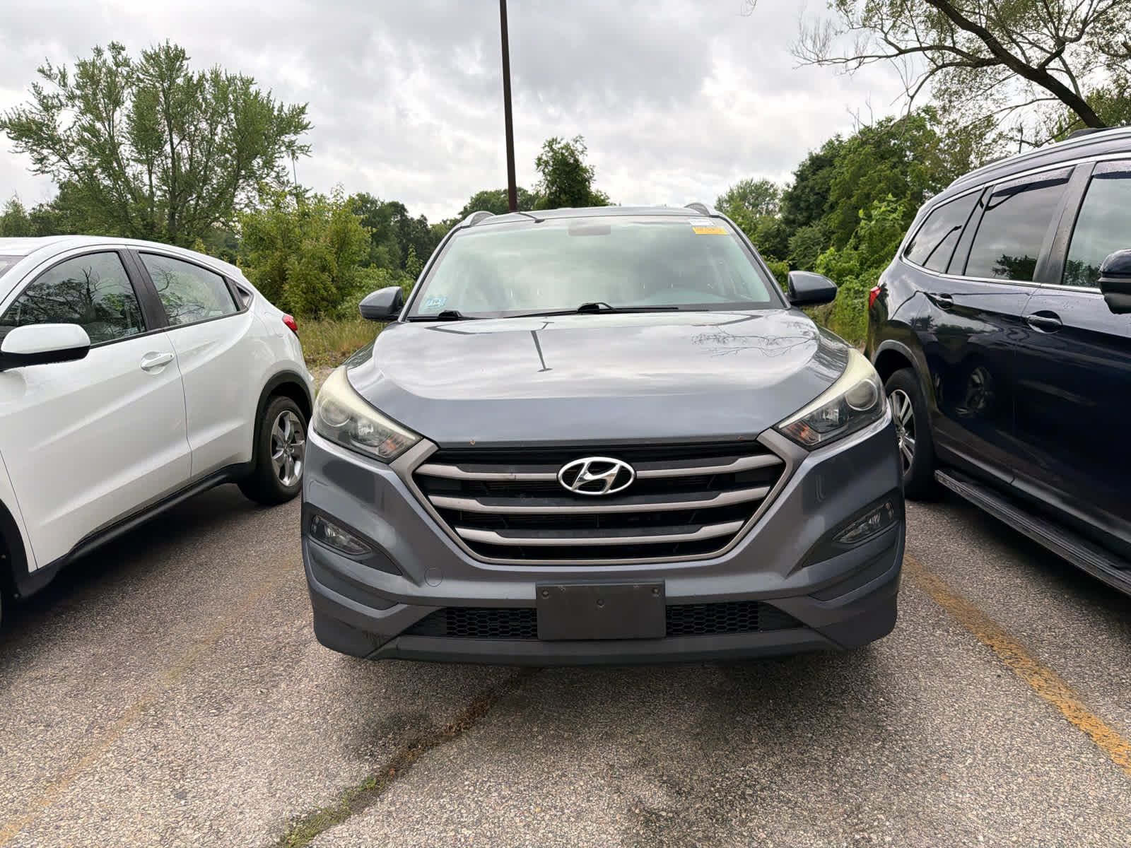 Used 2016 Hyundai Tucson SE with VIN KM8J3CA42GU041016 for sale in Seekonk, MA