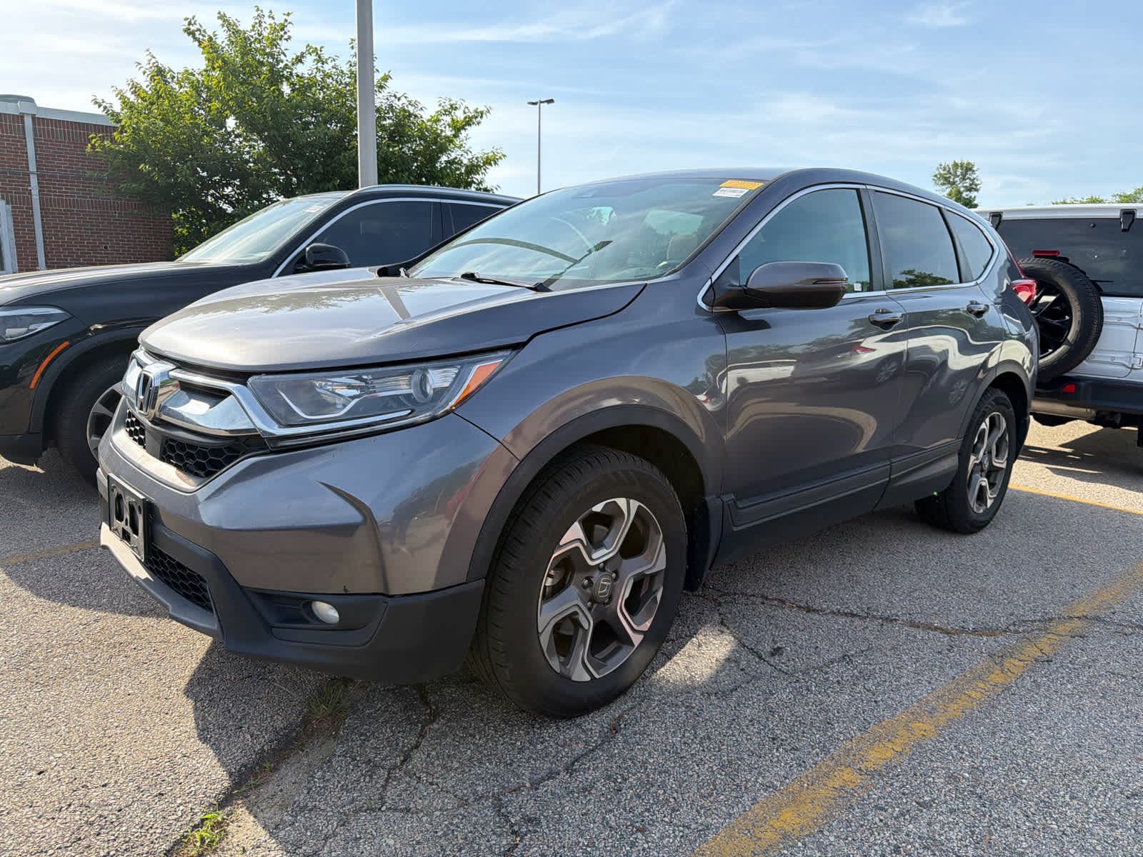 Used 2018 Honda CR-V EX with VIN 7FARW2H55JE002755 for sale in Seekonk, MA