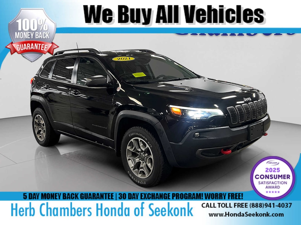 Used 2021 Jeep Cherokee Trailhawk SUV