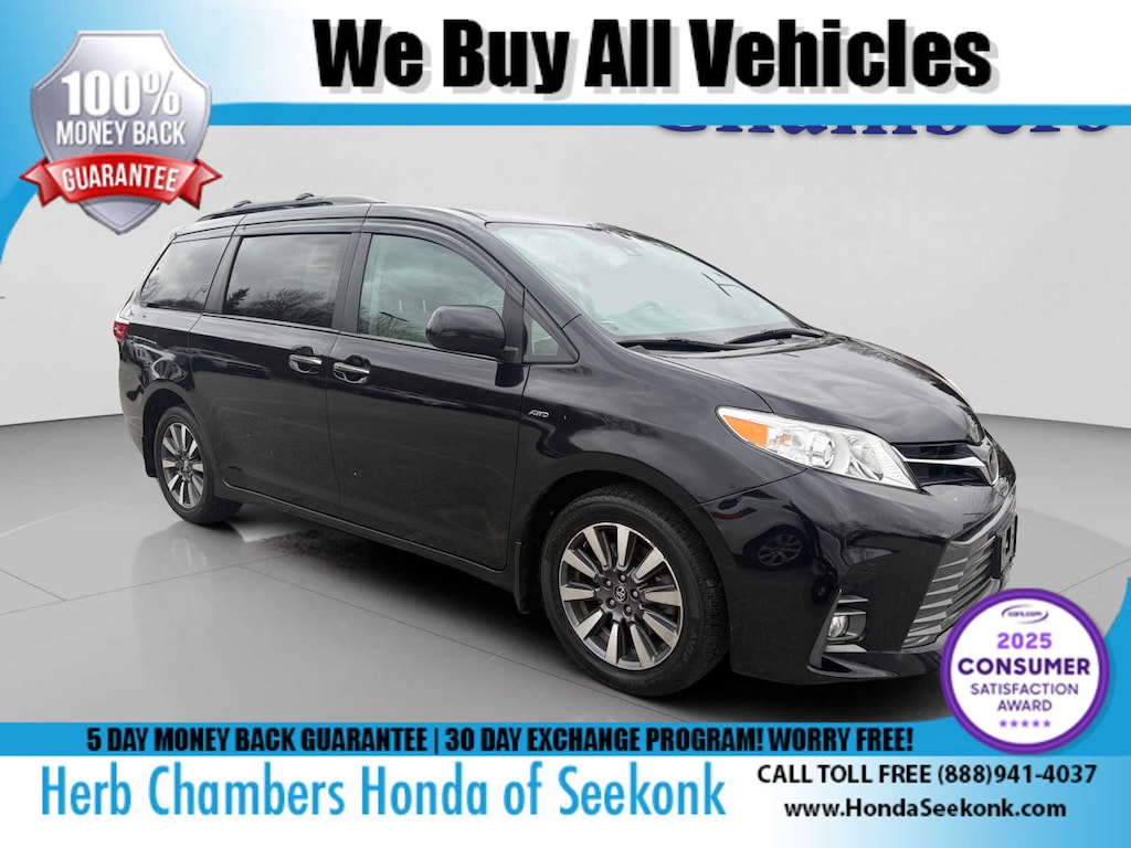 Used 2020 Toyota Sienna XLE Premium 7 Passenger Van