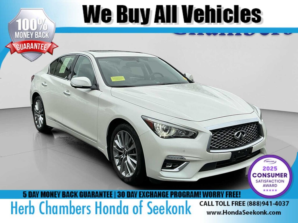 Used 2022 INFINITI Q50 LUXE Sedan