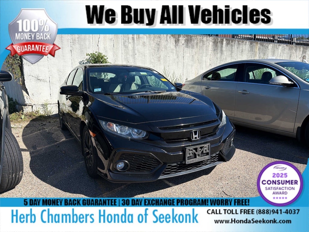 Used 2018 Honda Civic EX-L w/Navi Hatchback