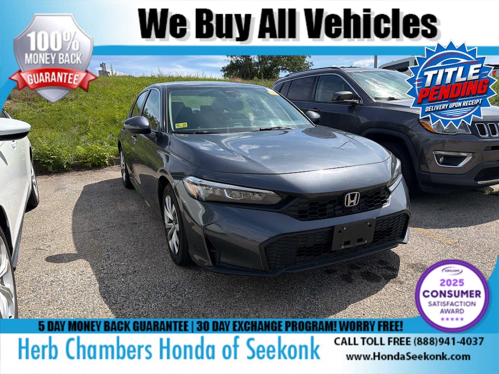 Used 2025 Honda Civic LX Sedan