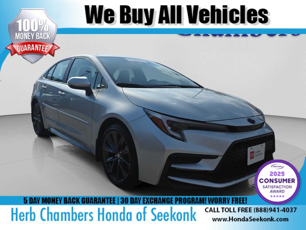 Used 2025 Toyota Corolla SE Sedan