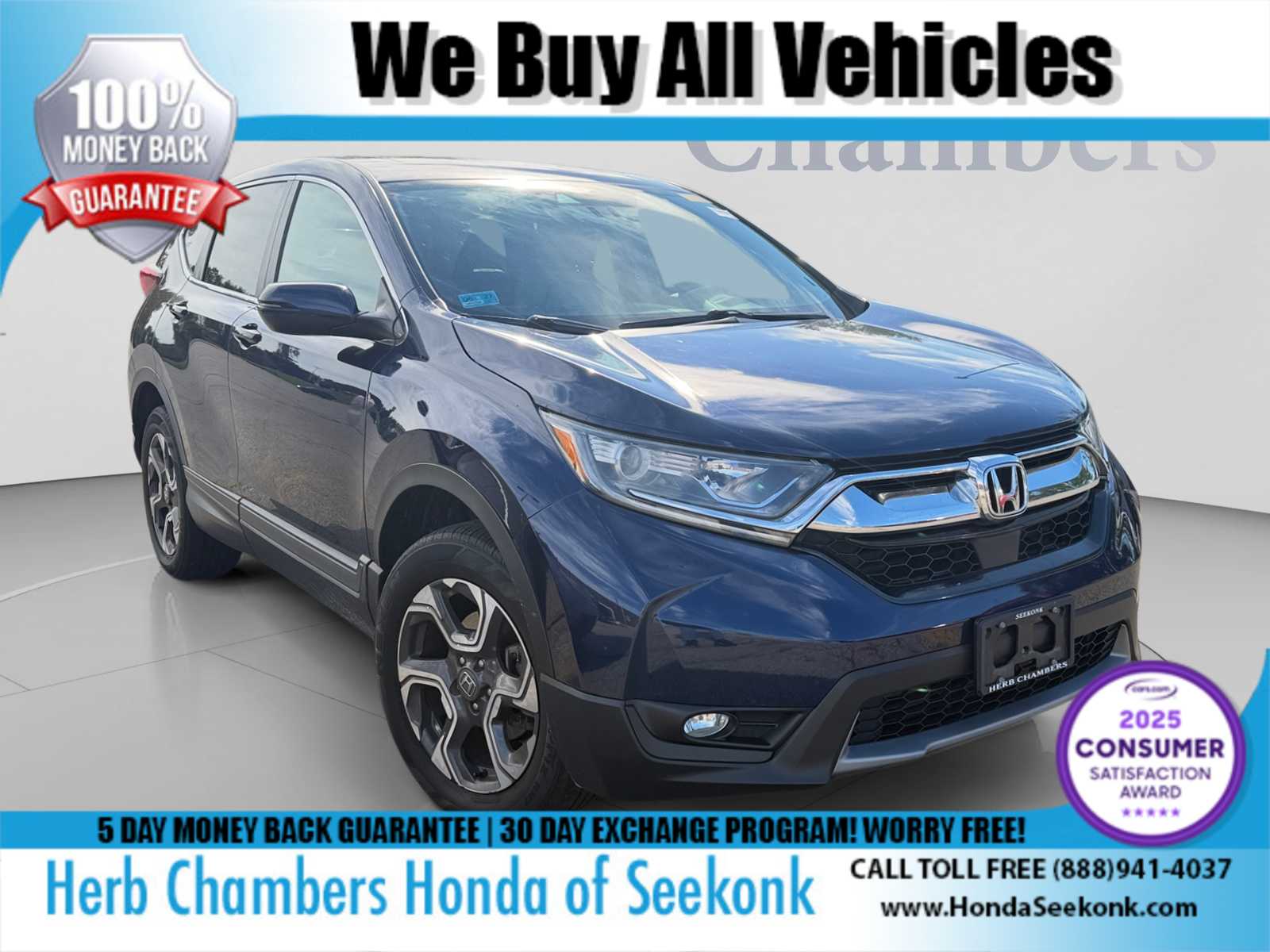 Used 2018 Honda CR-V EX-L AWD SUV