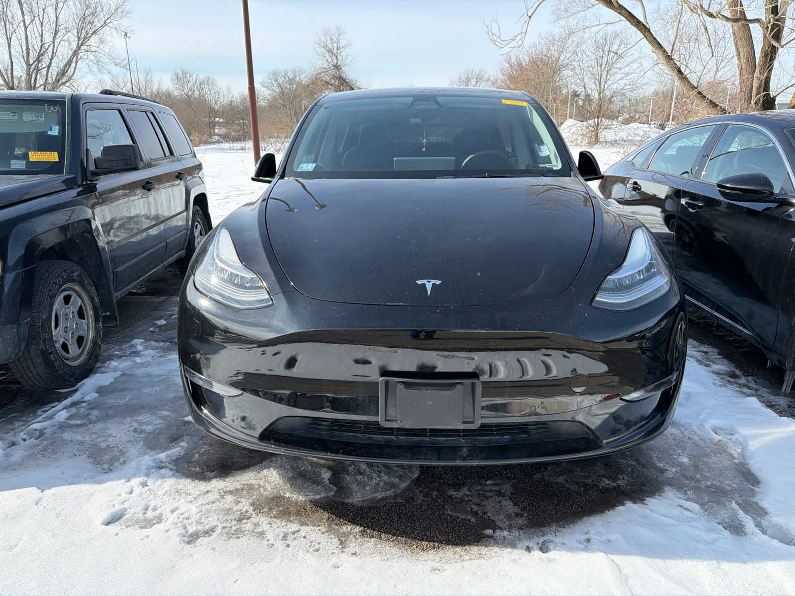 Used 2022 Tesla Model Y Long Range with VIN 7SAYGDEE7NF421154 for sale in Seekonk, MA