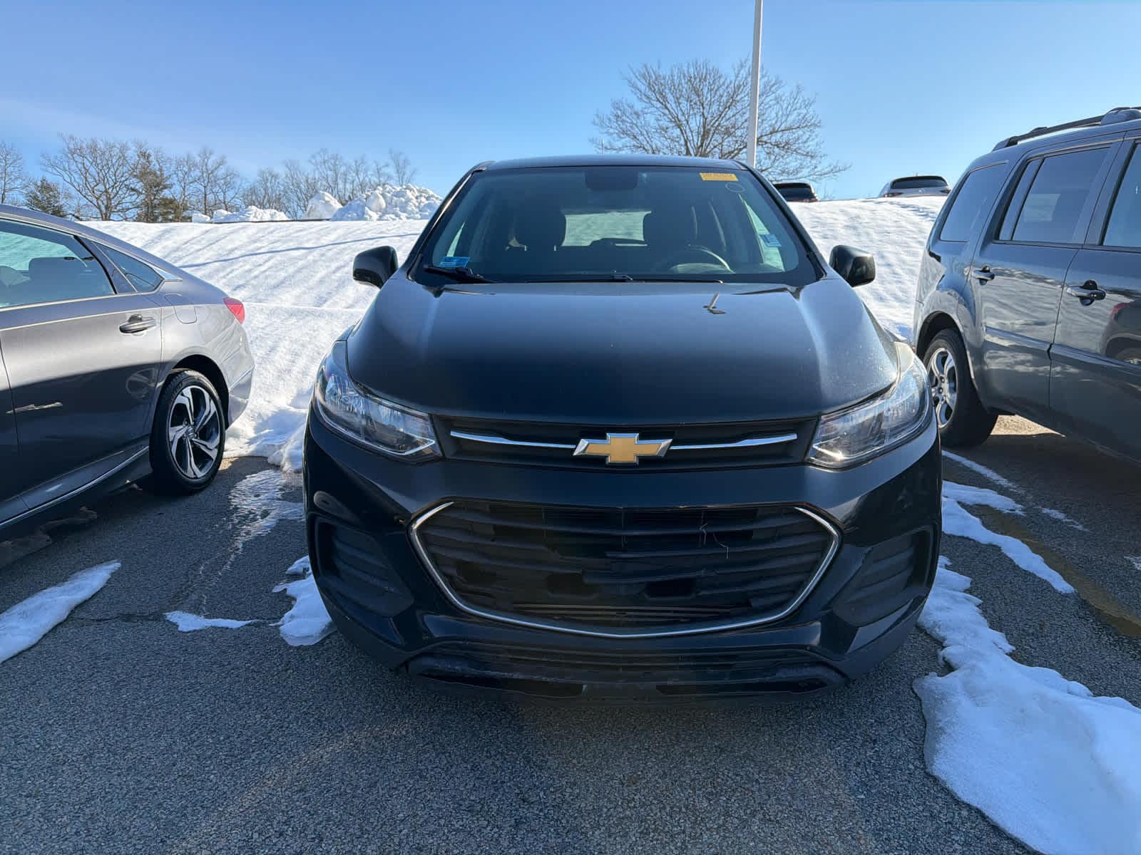 Used 2019 Chevrolet Trax LS with VIN 3GNCJKSB1KL377423 for sale in Seekonk, MA