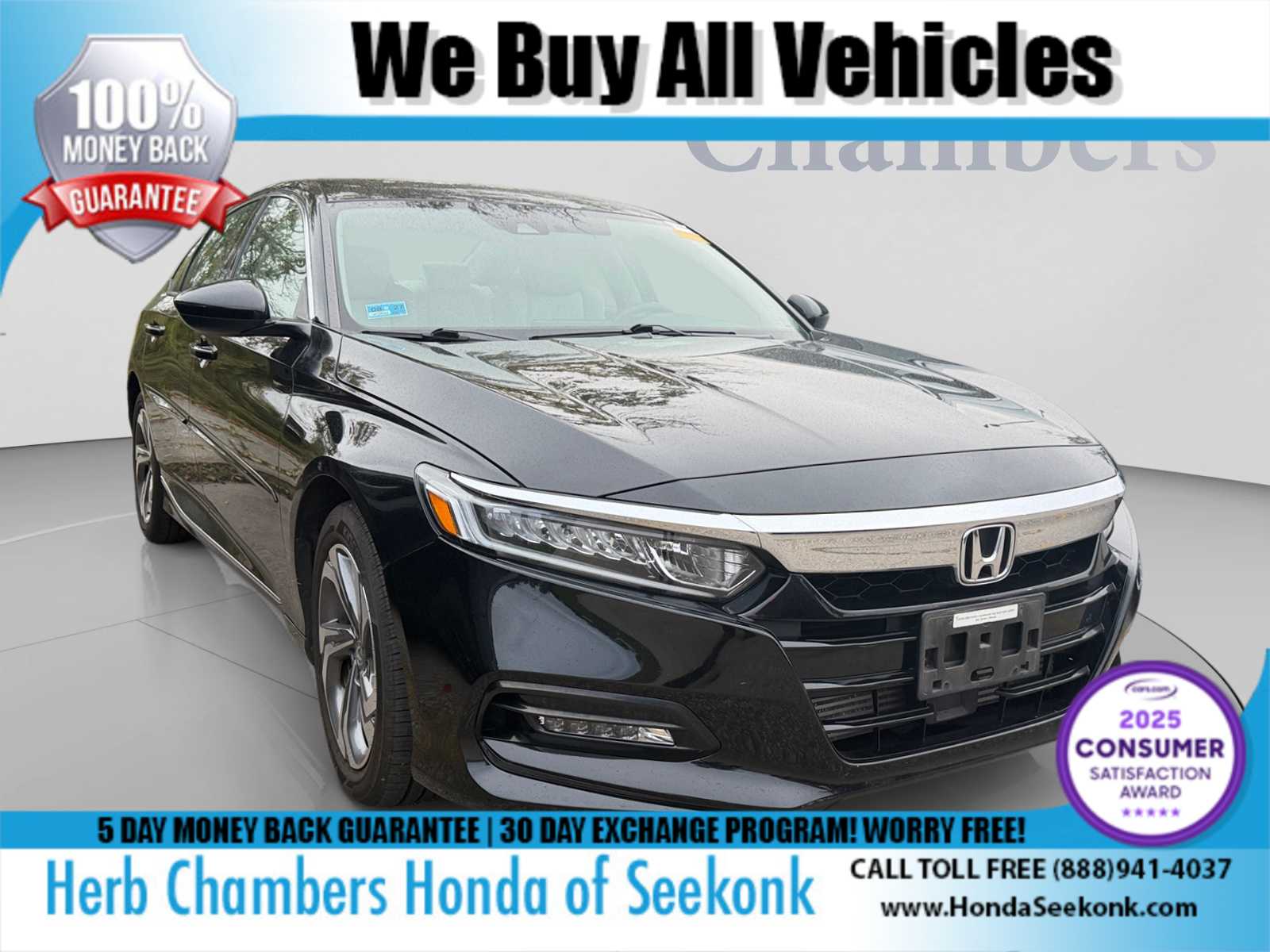 Used 2018 Honda Accord EX Sedan