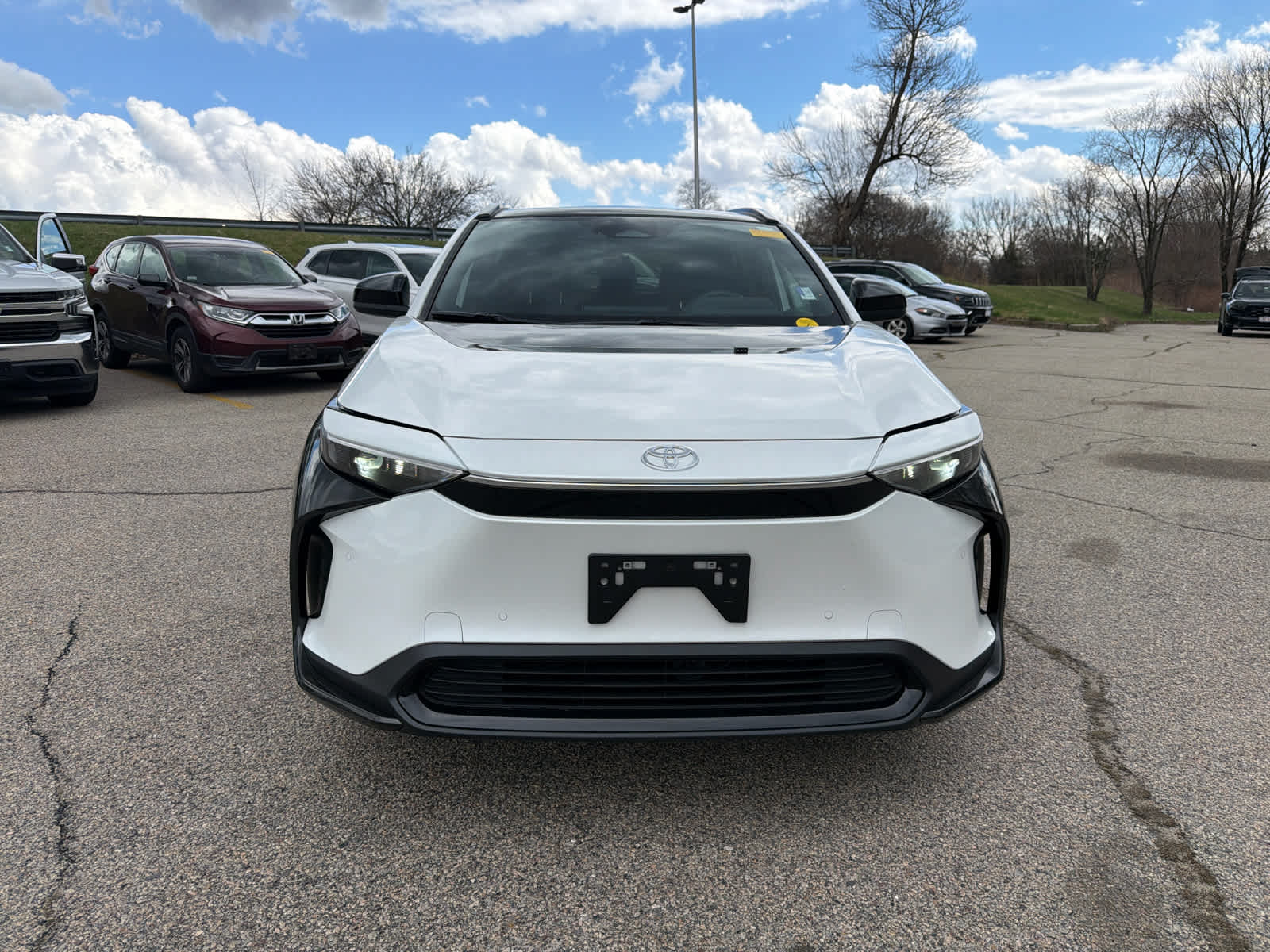 Used 2024 Toyota bZ4X XLE with VIN JTMABACA1RA079825 for sale in Seekonk, MA