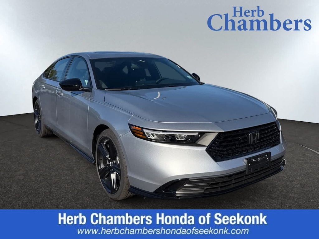 New 2025 Honda Accord Hybrid Sport-L Sedan