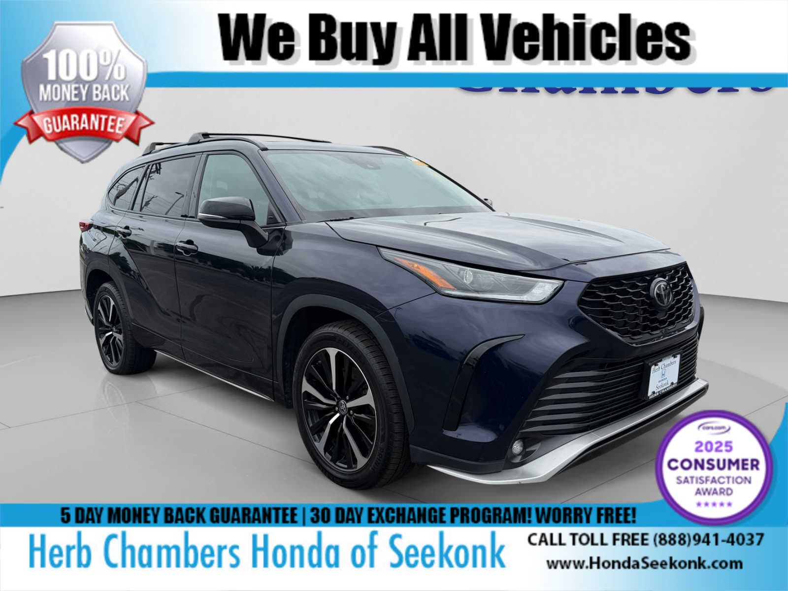 2022 Toyota Highlander Azul (Blueprint) SUV/Crossover Tracción en las cuatro ruedas Automática