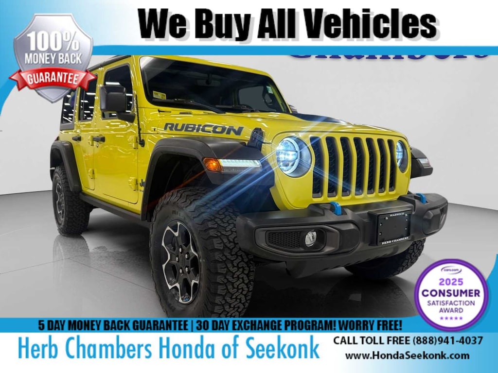 Used 2023 Jeep Wrangler 4xe Rubicon SUV