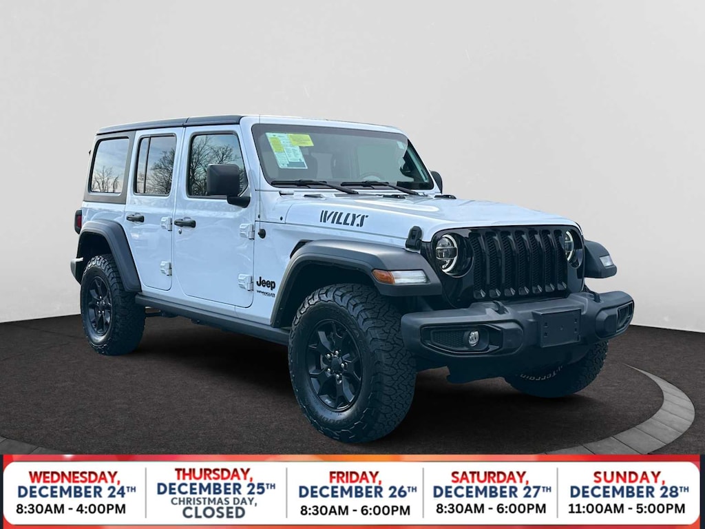 Used 2022 Jeep Wrangler Unlimited Sport SUV