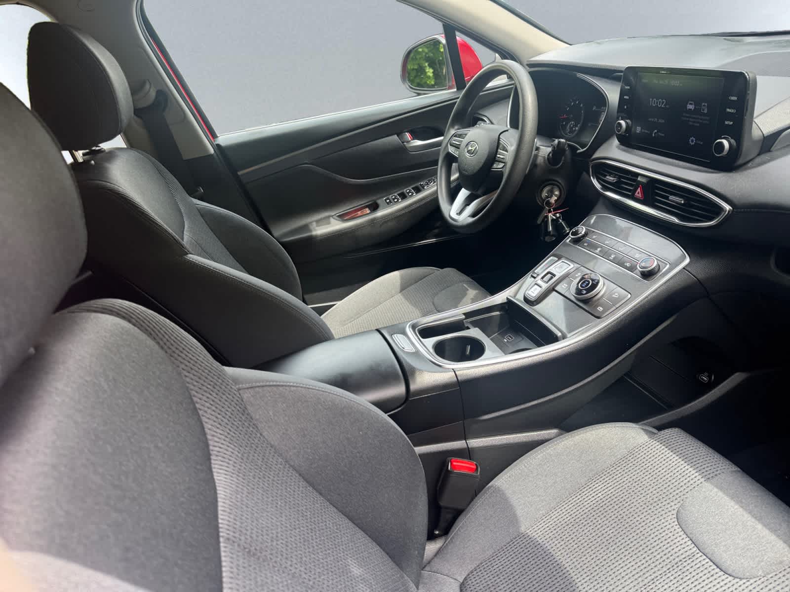 used 2021 Hyundai Santa Fe car, priced at $19,998