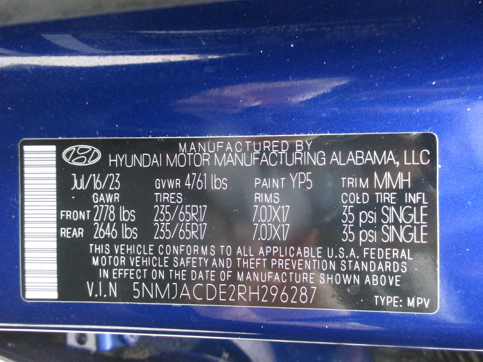 used 2024 Hyundai Tucson car, priced at $23,998