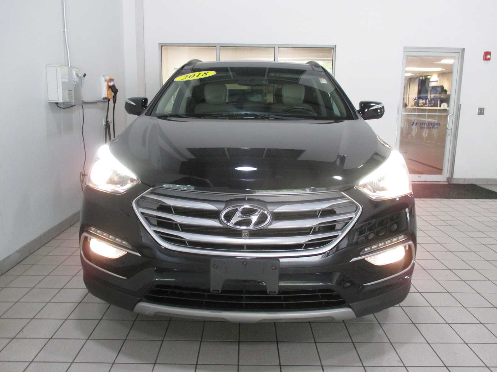 Used 2018 Hyundai Santa Fe Sport with VIN 5XYZUDLB9JG518250 for sale in Auburn, MA