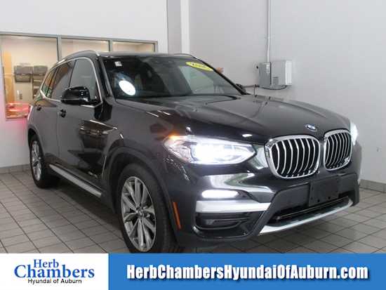 Carbon Black 2018 BMW X3 xDrive30i AWD SUV / Crossover All-Wheel Drive Automatic