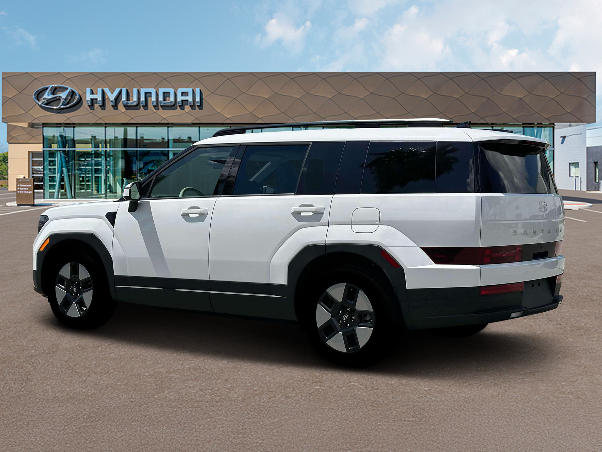 new 2026 Hyundai Santa Fe Hybrid car, priced at $42,130