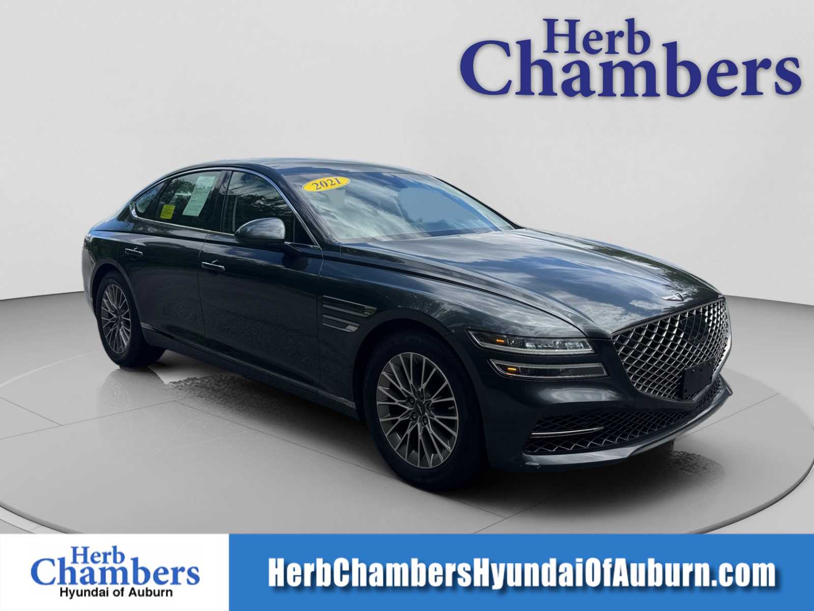 used 2021 Genesis G80 car, priced at $29,498