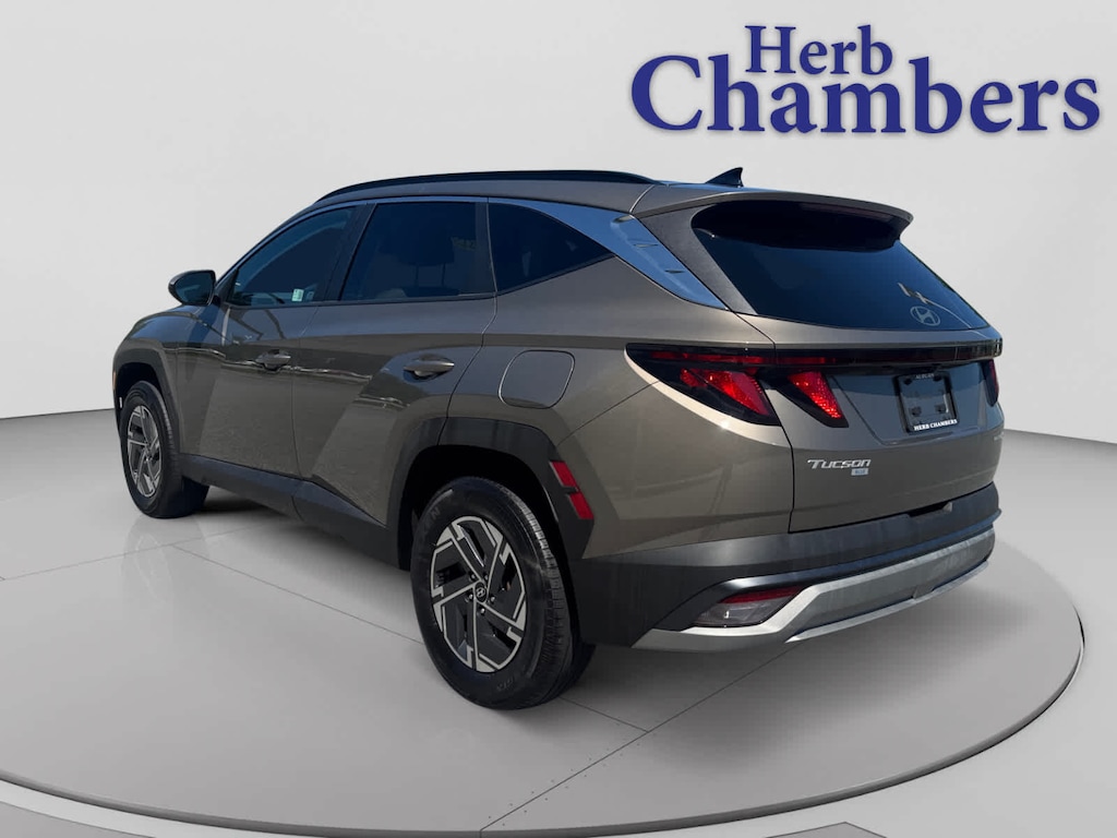 Certified 2025 Hyundai Tucson Hybrid Blue SUV