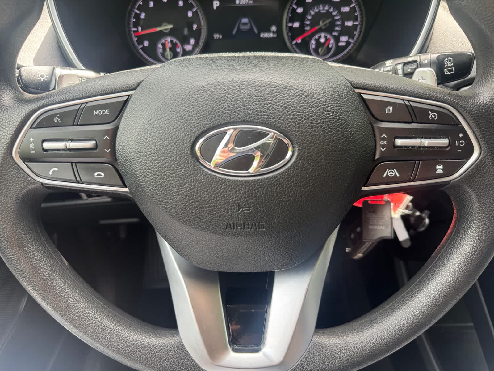 used 2021 Hyundai Santa Fe car, priced at $19,998