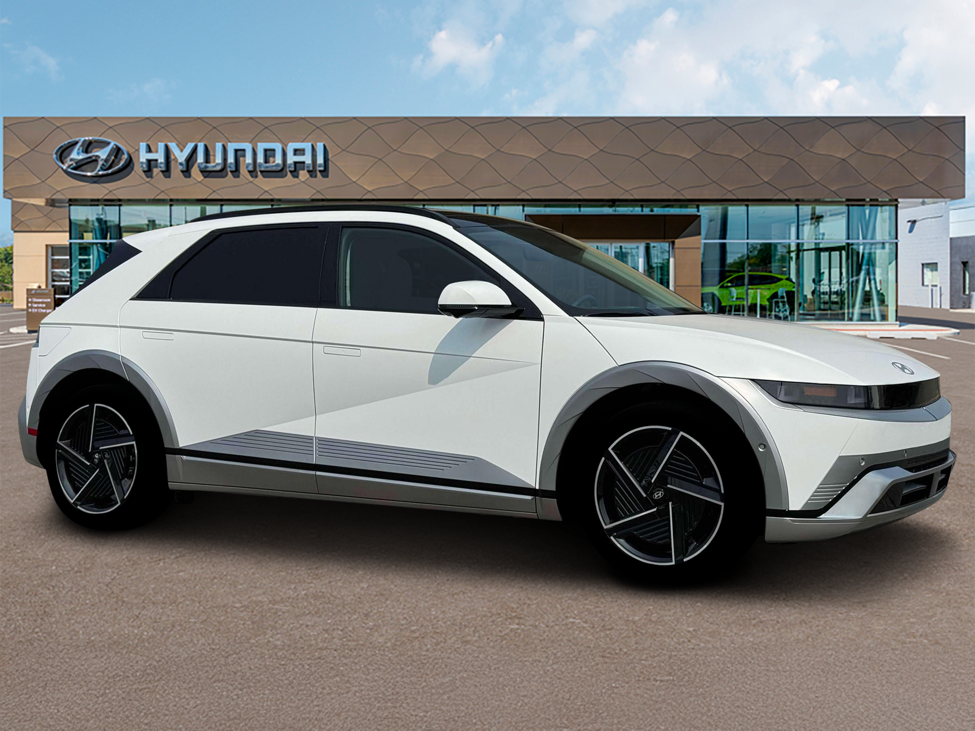 new 2025 Hyundai IONIQ 5 car, priced at $57,850