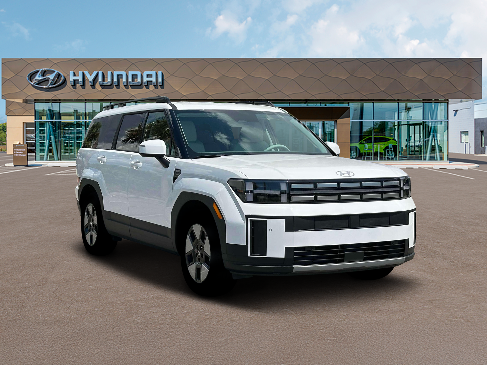 new 2026 Hyundai Santa Fe Hybrid car, priced at $42,130