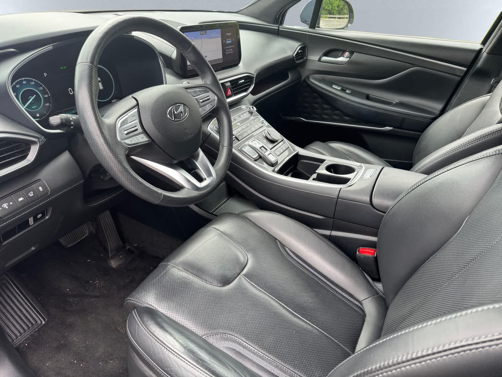 used 2021 Hyundai Santa Fe car, priced at $24,698