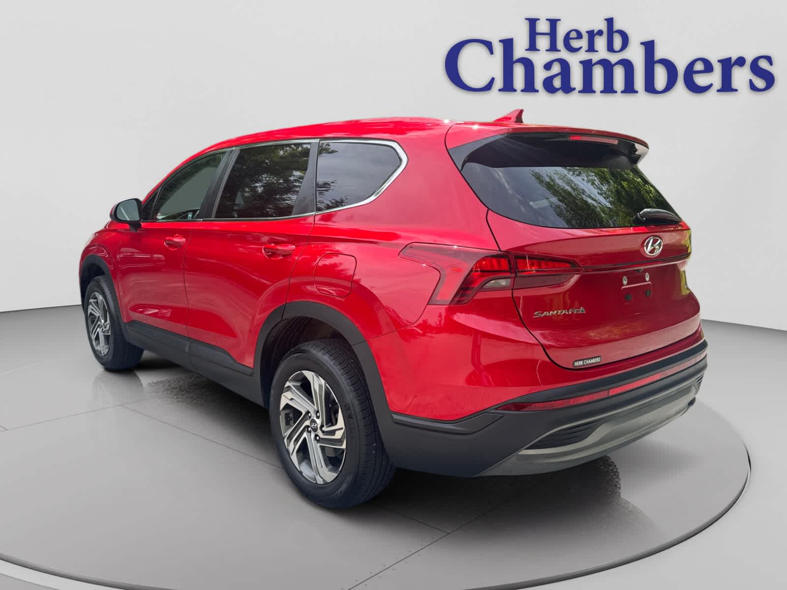 used 2021 Hyundai Santa Fe car, priced at $19,998