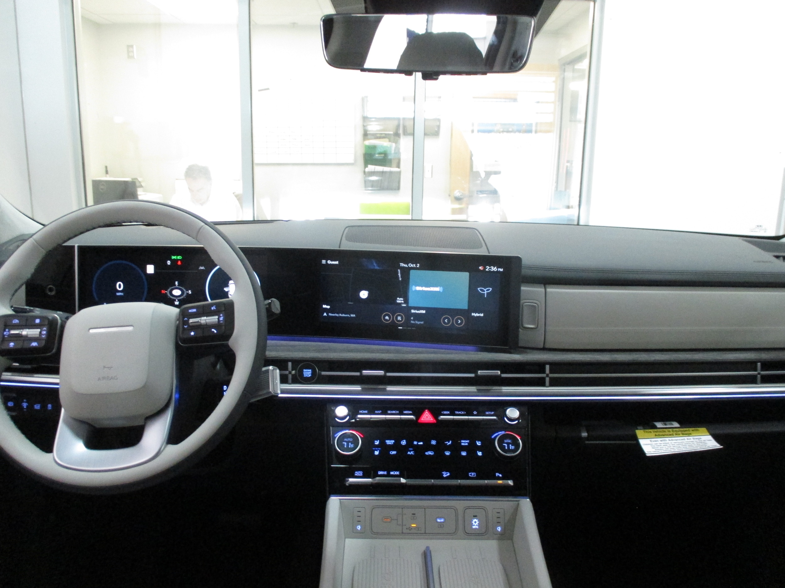 new 2025 Hyundai Santa Fe Hybrid car, priced at $46,495