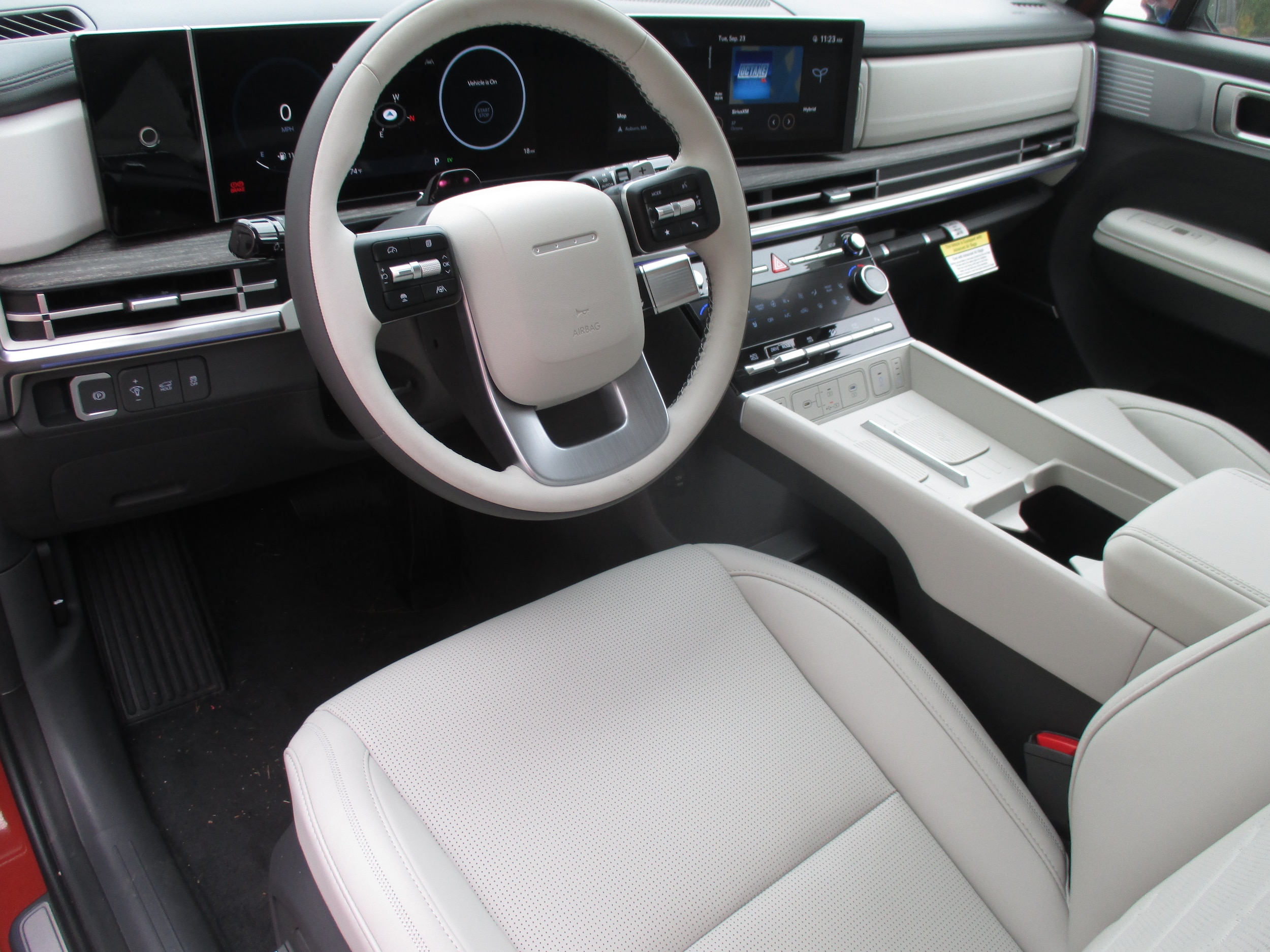 new 2025 Hyundai Santa Fe Hybrid car, priced at $48,445